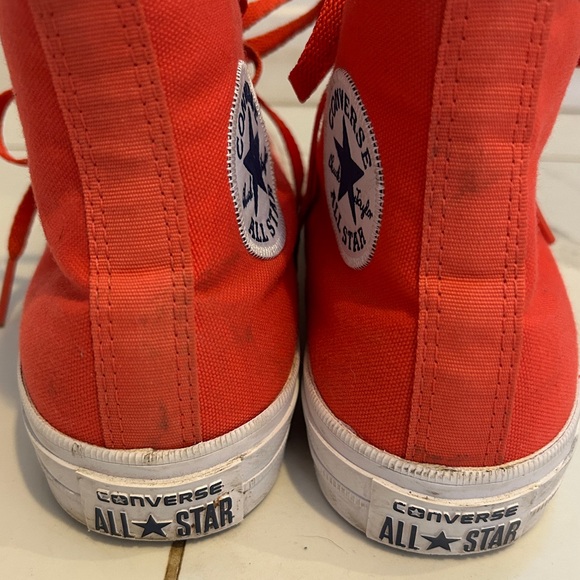 Converse Chuck Taylor 11 High Top Red Sz 8 - Picture 8 of 11